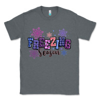 Charcoal Heather freezing season Classic Tee - MaliasSmallBusiness