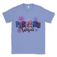 Colony Blue freezing season Classic Tee - MaliasSmallBusiness