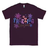 Plum freezing season Classic Tee - MaliasSmallBusiness