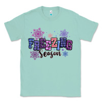 Seafoam freezing season Classic Tee - MaliasSmallBusiness