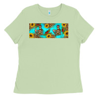 Matcha skeleton coffee and coffee plants 11 oz Ladies Tee - Artiststas