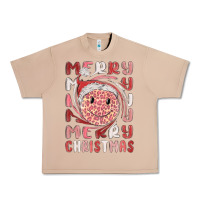 Burro merry christmas smiling face Urban Heavy Tee - MaliasSmallBusiness
