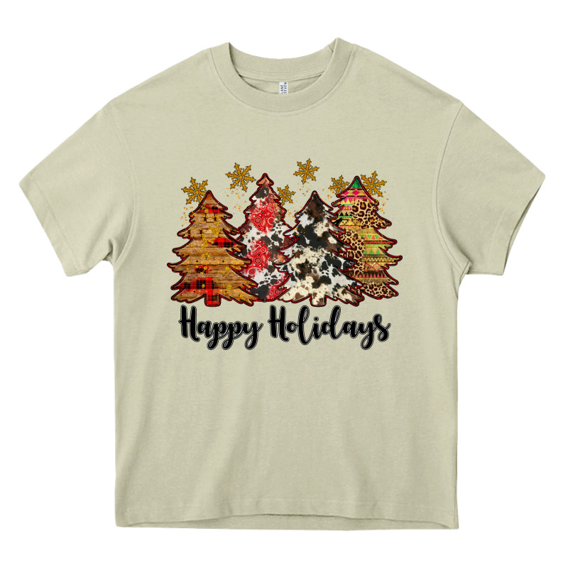 Happy Holidays Heavy Core Tee by JahusDesignShop | Teevron