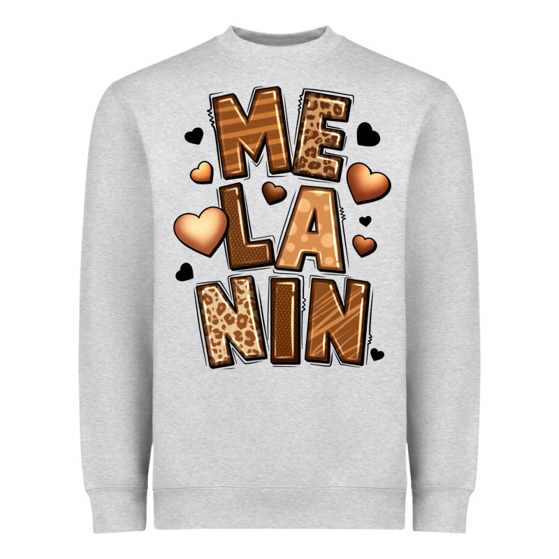 Melanin Heavyweight Sweatshirt by LillyAllenDesigns | Teevron