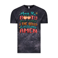 Cloud Black may the booty get fatter & the belly Vintage Tee - MaliasSmallBusiness