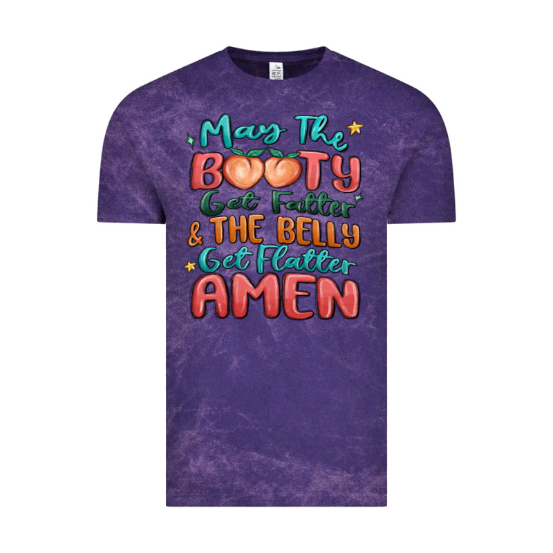 May The Booty Get Fatter & The Belly Vintage Tee by MaliasSmallBusiness | Teevron