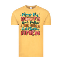 Vintage Mustard may the booty get fatter & the belly Vintage Tee - MaliasSmallBusiness