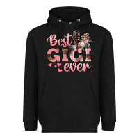 Black Best gigi ever Mother's Day Heavyweight Hoodie - CowGirlArtShop