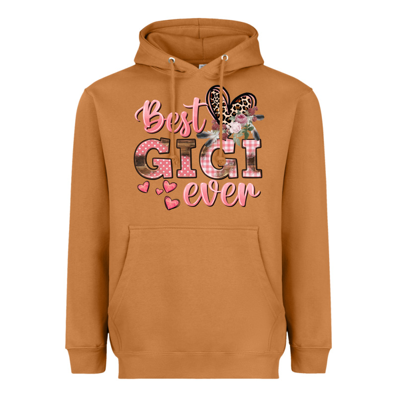 Best Gigi Ever Mother's Day Heavyweight Hoodie by CowGirlArtShop | Teevron