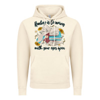 Vintage Artic reading is dreaming with your eyes open Vintage Hoodie - MaliasSmallBusiness