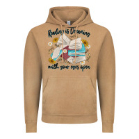 Vintage Camel reading is dreaming with your eyes open Vintage Hoodie - MaliasSmallBusiness