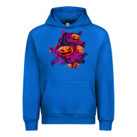Cobalt halloween pumpkin patch  3 Urban Hoodie - BundleAndBundleShop