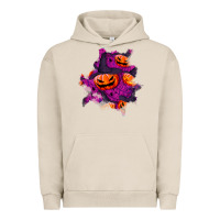 Pigment French Oak halloween pumpkin patch  3 Urban Hoodie - BundleAndBundleShop
