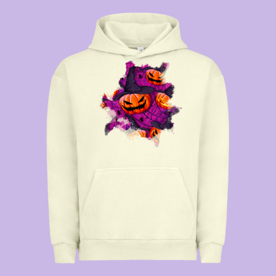 Halloween Pumpkin Patch  3 Urban Hoodie Designed By Bundleandbundleshop