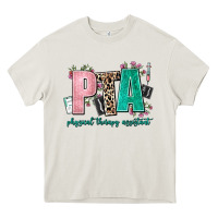 Cream pta physical therapy assistant Heavy Core Tee - AdoDesignShop