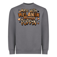 Storm made with melanin always poppin' Heavyweight Sweatshirt - LillyAllenDesigns