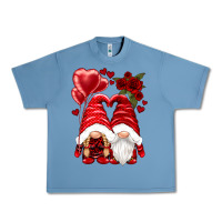 Pebble Blue valentines day gnomies Urban Heavy Tee - NancyCooperArtShop
