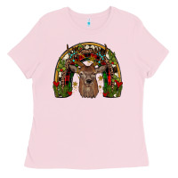 Deer Rainbow Ladies Tee | Teevron