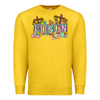 Lemon He is risen Easter  Easter Day Premium Sweatshirt - CowGirlArtShop