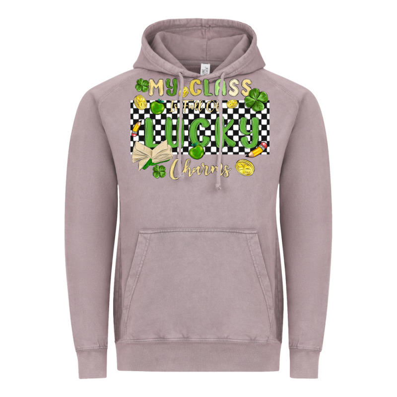 My Class Is Full Of Lucky Charms Vintage Hoodie by MaliasSmallBusiness | Teevron