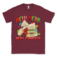 Burgundy new year new chapter Classic Tee - MaliasSmallBusiness