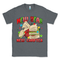 Charcoal Heather new year new chapter Classic Tee - MaliasSmallBusiness