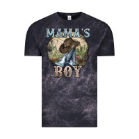 Cloud Black mamas boy western cowboy boots cactus Vintage Tee - NancyCooperArtShop