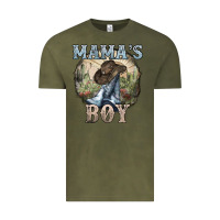 Vintage Olive mamas boy western cowboy boots cactus Vintage Tee - NancyCooperArtShop