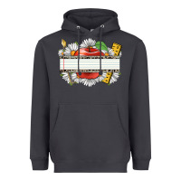 Smoke floral teacher custom name Heavyweight Hoodie - CowGirlArtShop