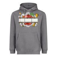 Storm floral teacher custom name Heavyweight Hoodie - CowGirlArtShop