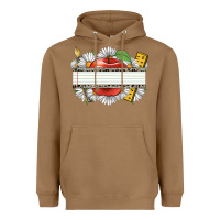 Toasted Coconut floral teacher custom name Heavyweight Hoodie - CowGirlArtShop
