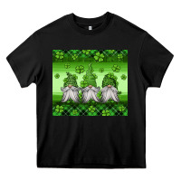Black st patricks gnomes Heavy Core Tee - Jasminsmagicworld