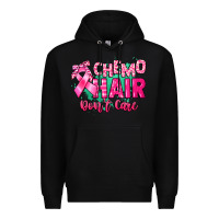 Black Chemo hair don't care Cancer Awareness Premium Hoodie - HowdyJamesFarm