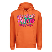 Carrot Chemo hair don't care Cancer Awareness Premium Hoodie - HowdyJamesFarm