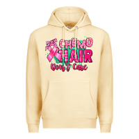 Pina Colada Chemo hair don't care Cancer Awareness Premium Hoodie - HowdyJamesFarm