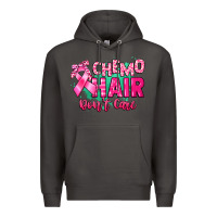 Smoke Chemo hair don't care Cancer Awareness Premium Hoodie - HowdyJamesFarm