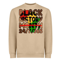 Mushroom black history month Heavyweight Sweatshirt - LillyAllenDesigns
