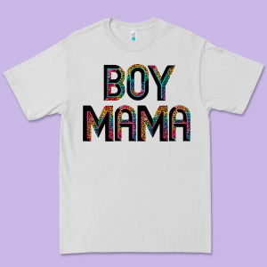 Boy Mama Premium Tee Designed By Jahusdesignshop