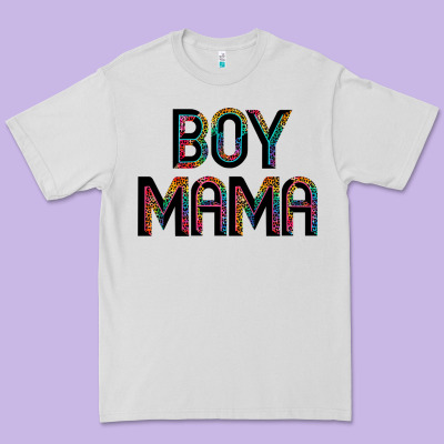 Boy Mama Premium Tee Designed By Jahusdesignshop
