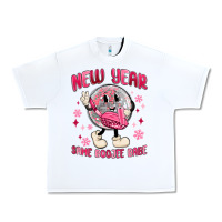 White new year same boojee babe Urban Heavy Tee - MaliasSmallBusiness