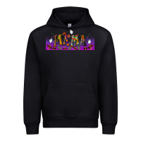 Black halloween mama libbey glass Urban Hoodie - BundleAndBundleShop