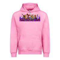 Fuchsia Pink halloween mama libbey glass Urban Hoodie - BundleAndBundleShop