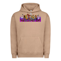 Pigment Burro halloween mama libbey glass Urban Hoodie - BundleAndBundleShop