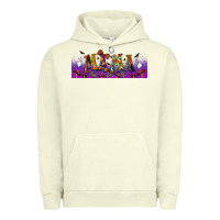 Pigment Pistachio halloween mama libbey glass Urban Hoodie - BundleAndBundleShop
