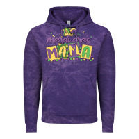 Cloud Purple mardi gras mama Vintage Hoodie - MaliasSmallBusiness