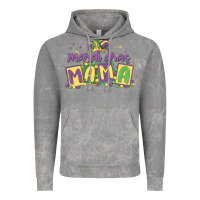 Cloud Rock mardi gras mama Vintage Hoodie - MaliasSmallBusiness