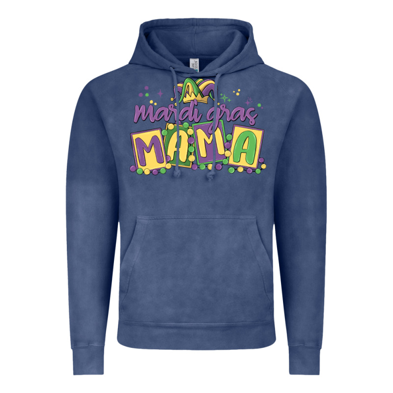 Mardi Gras Mama Vintage Hoodie by MaliasSmallBusiness | Teevron