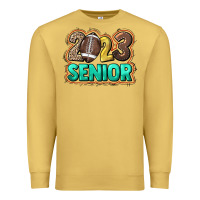 Antique Gold 2023 senior football Premium Sweatshirt - HowdyJamesFarm