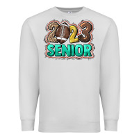 Dove Grey 2023 senior football Premium Sweatshirt - HowdyJamesFarm