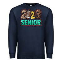 Navy 2023 senior football Premium Sweatshirt - HowdyJamesFarm